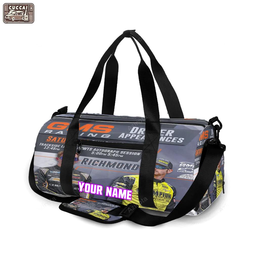 Nascar gms racing drivers2 personalized name travel bag gym bag 1586 Travel Bag
