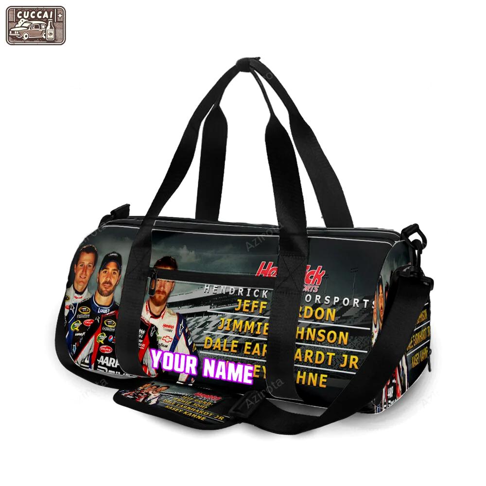 Nascar hendrick drivers2 personalized name travel bag gym bag 210 Travel Bag