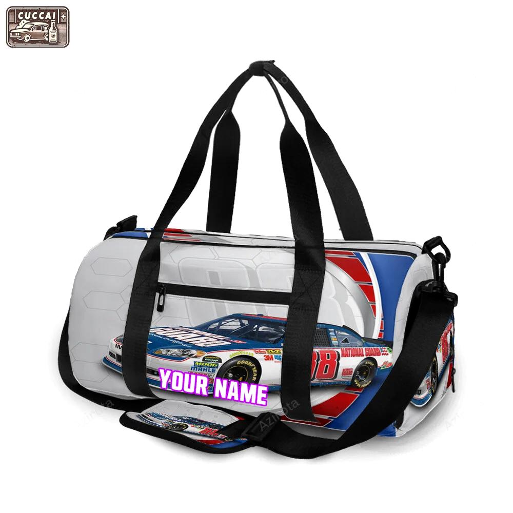 Nascar hendrick motorsports car19 personalized name travel bag gym bag 143 Travel Bag