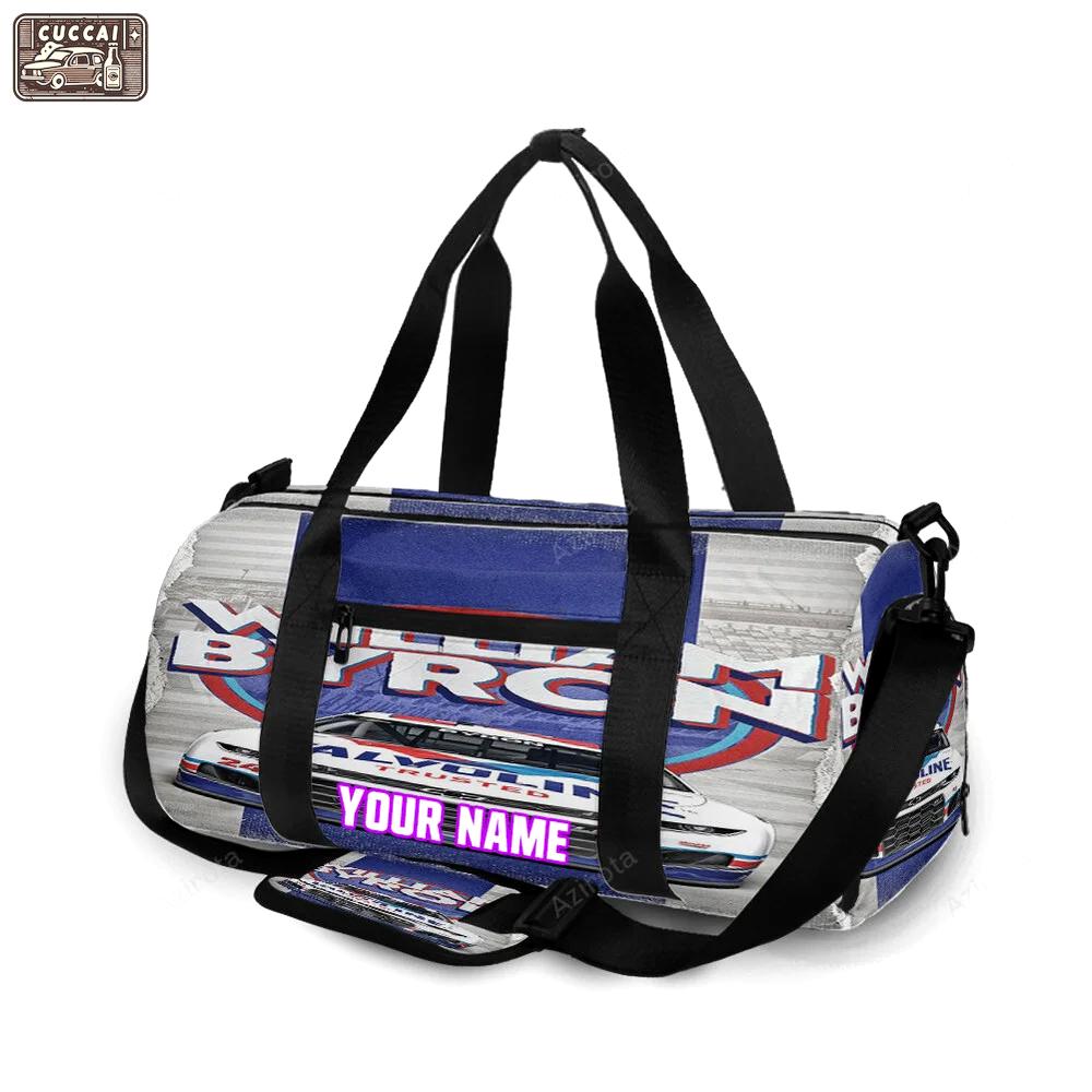 Nascar hendrick motorsports william byron1 personalized name travel bag gym bag 1055 Travel Bag