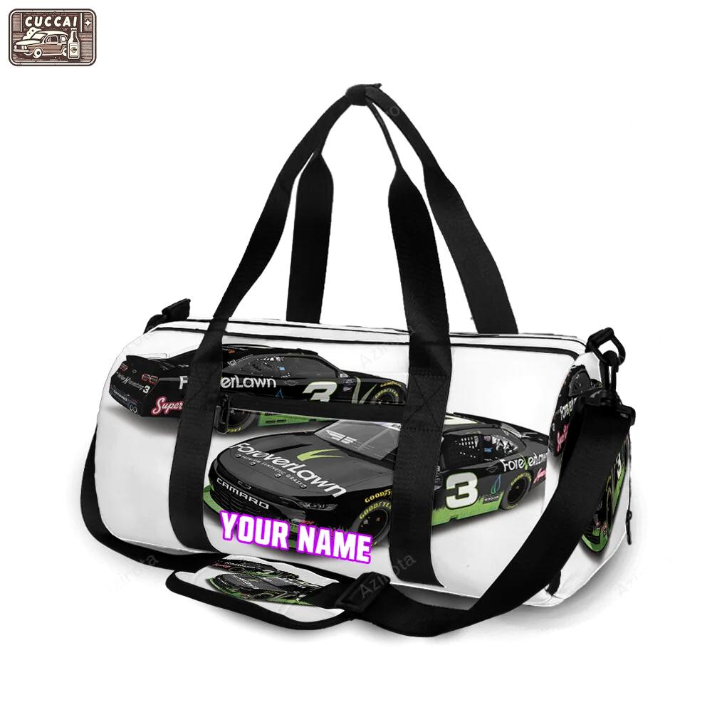 Nascar jd motorsport w gary keller car6 personalized name travel bag gym bag 1924 Travel Bag