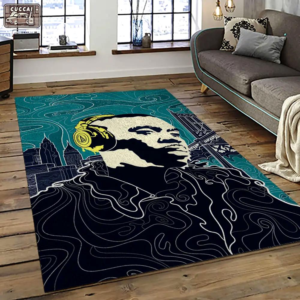 Nasir rapper hiphop music retangle carpet area rug home decor best gift for fan and friends na2 Rectangle Rug