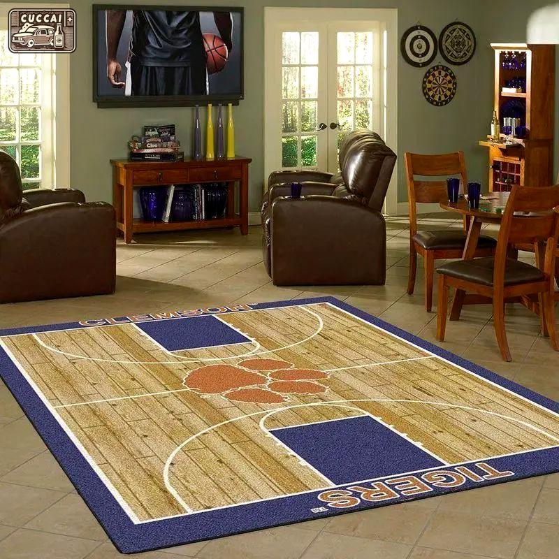 Ncaa  clemson tigers rug home decor homebeautyus rug regtangle carpet Rectangle Rug