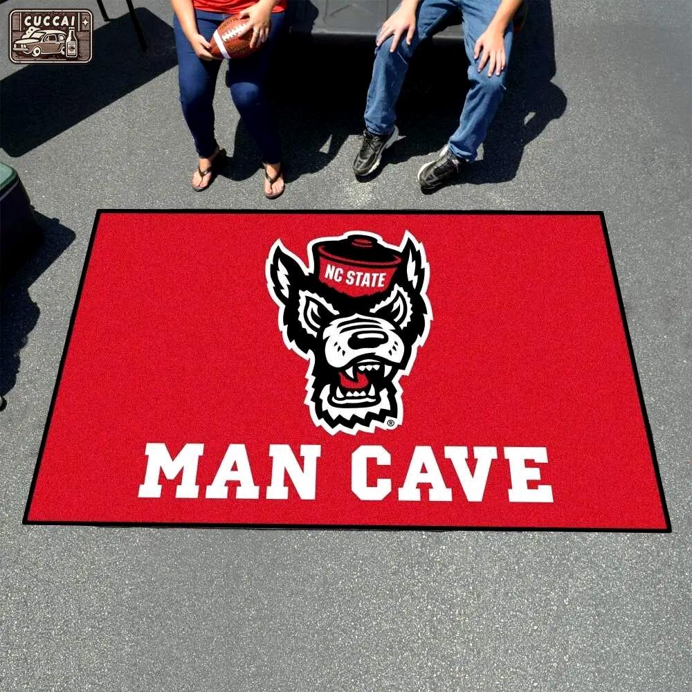 Ncaa nc state wolfpack living room carpet rug regtangle carpet v11169 2 Rectangle Rug