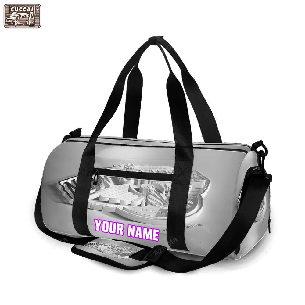 New orleans pelicans emblem v20 personalized name travel bag gym bag 1493 Travel Bag