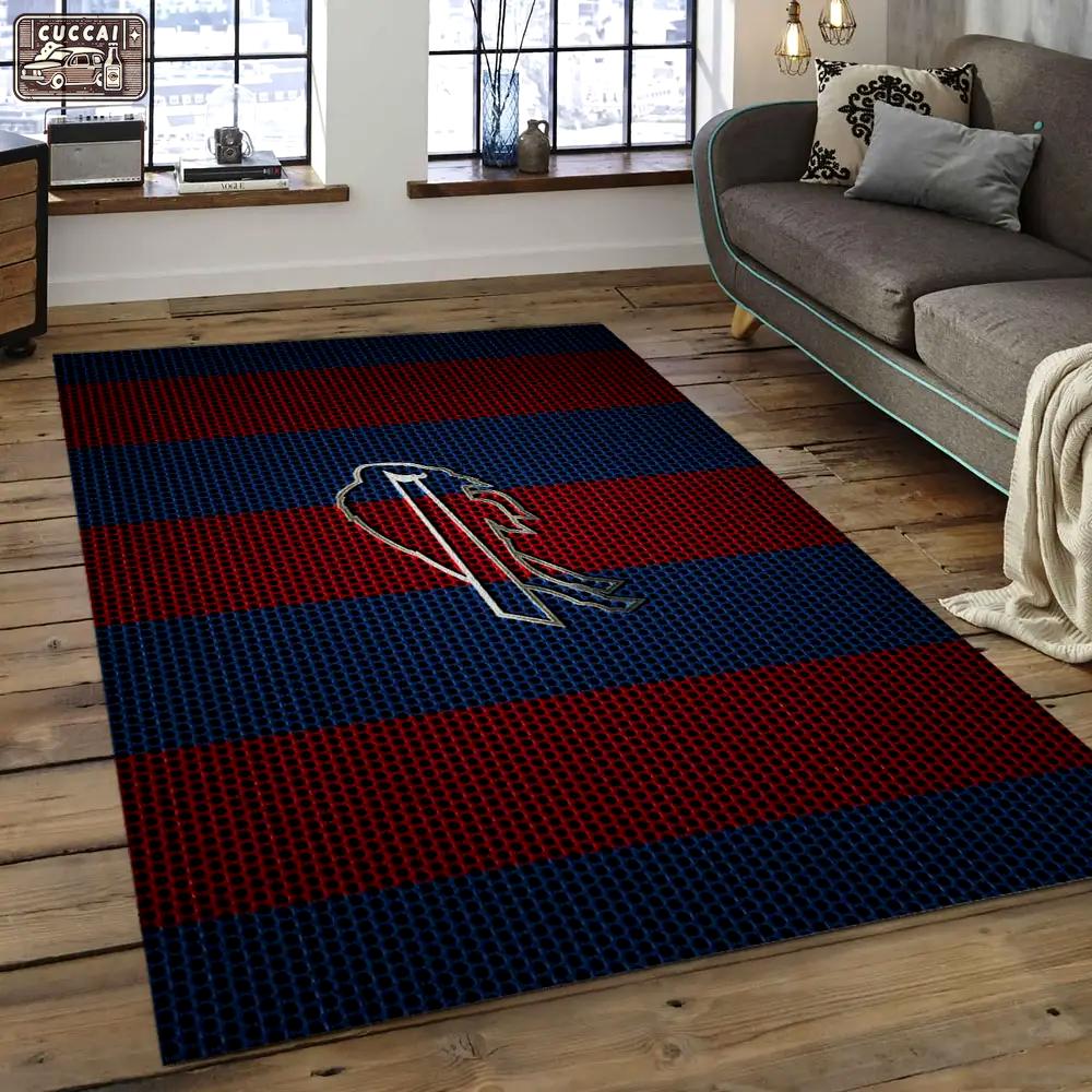 Nfl buffalo bills dynamic football team logo rectangle area rug bb20 Rectangle Rug