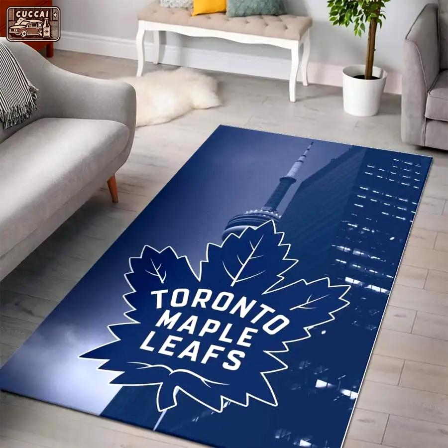 Nhl toronto maple leafs area rug living room rug home decor 20021715 Rectangle Rug