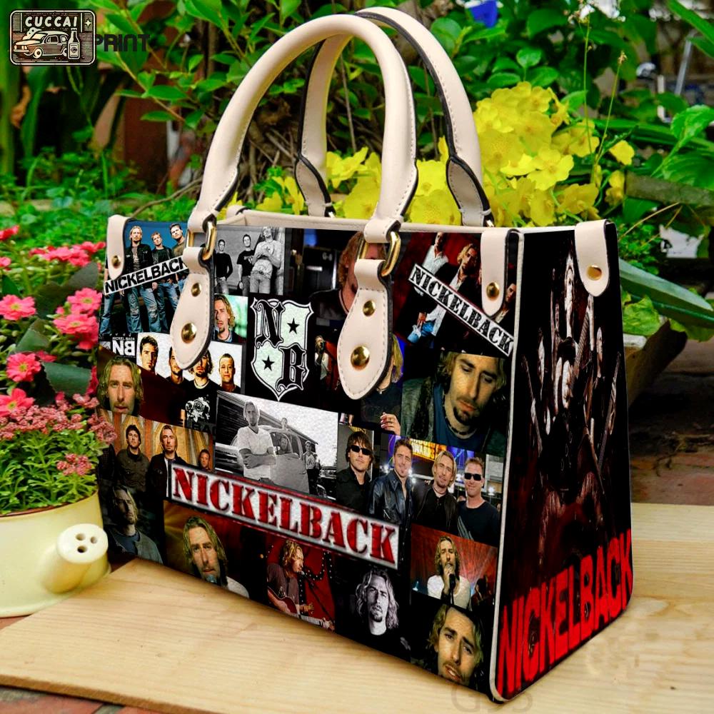 Nickelback leather bag for women gift 1273 Women Leather Hand Bag