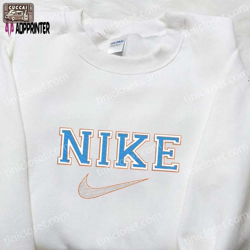 Nike embroidered shirt: stylish & personalized gift for family Embroidered Shirt