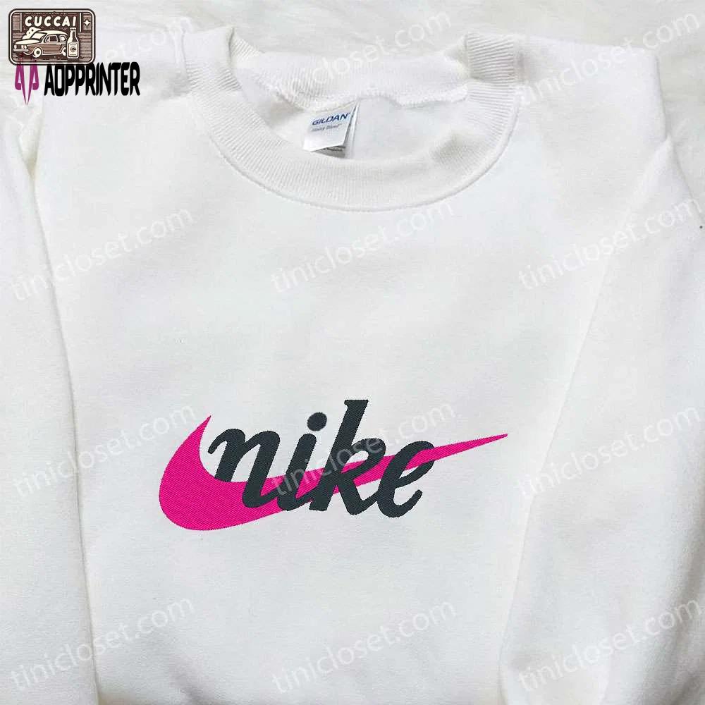 Nike embroidered tshirt: best family gift inspired nike shirt Embroidered Shirt