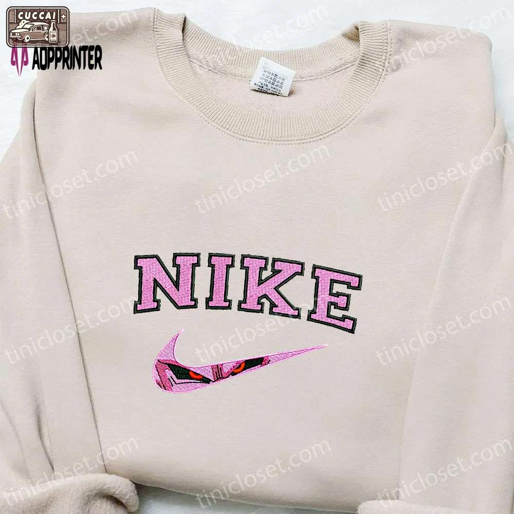 Nike x frieza anime embroidered sweatshirt – dragon ball shirt perfect family gift Embroidered Shirt