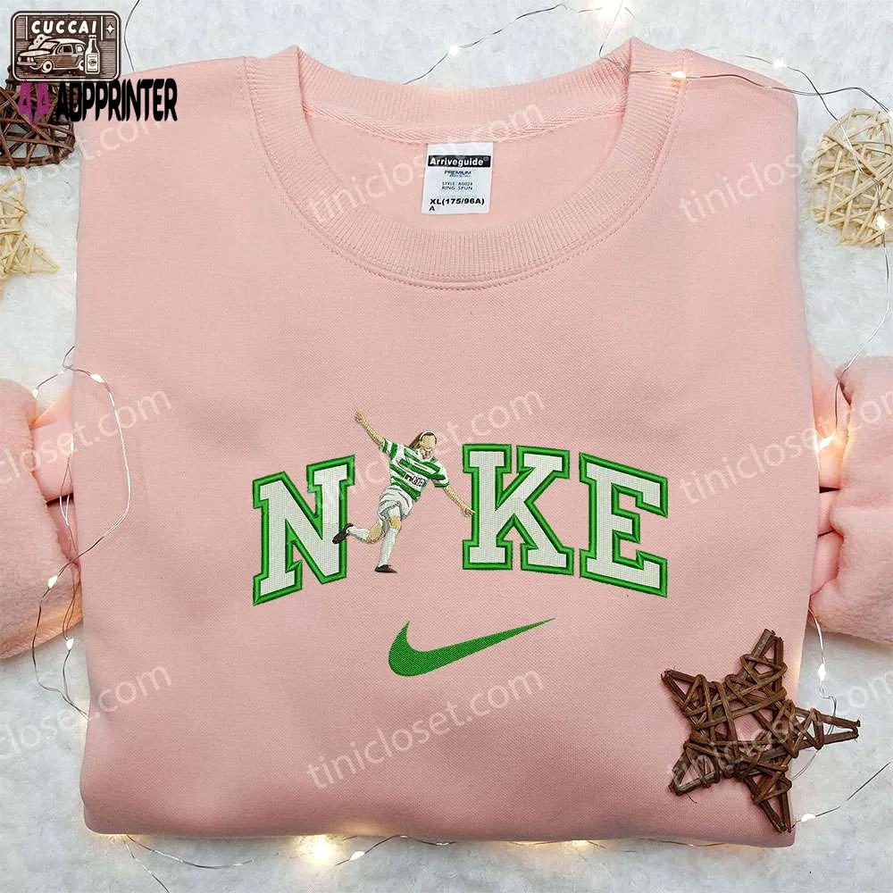 Nike x henrik larsson embroidered shirt celtics football club best gifts for football fans Embroidered Shirt
