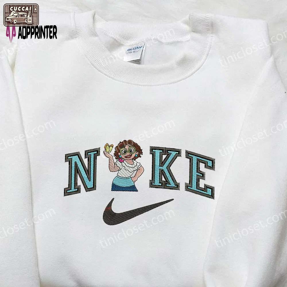 Nike x mirabel madrigal & encanto disney movie embroidered shirts – inspired nike embroidery Embroidered Shirt