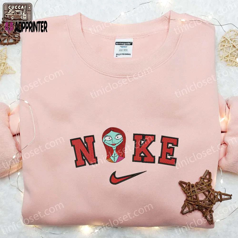 Nike x sally face & nightmare before christmas embroidered shirts – unique nike inspired designs Embroidered Shirt
