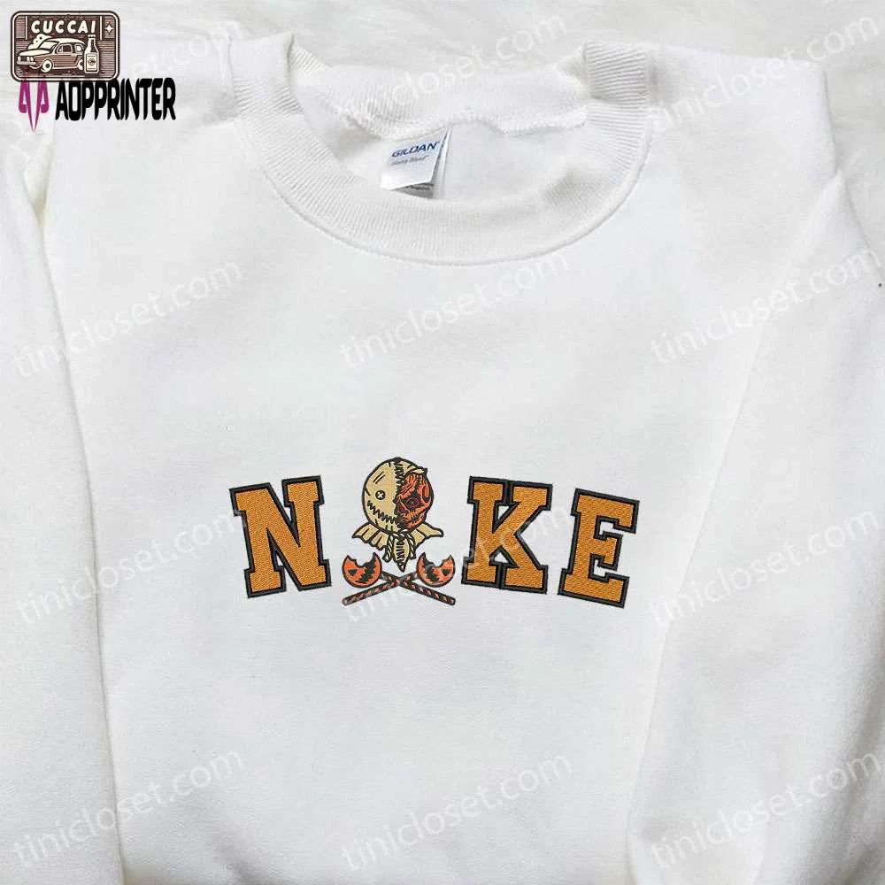 Nike x trick r treat sam embroidered hoodie: amazing halloween sweatshirt Embroidered Shirt