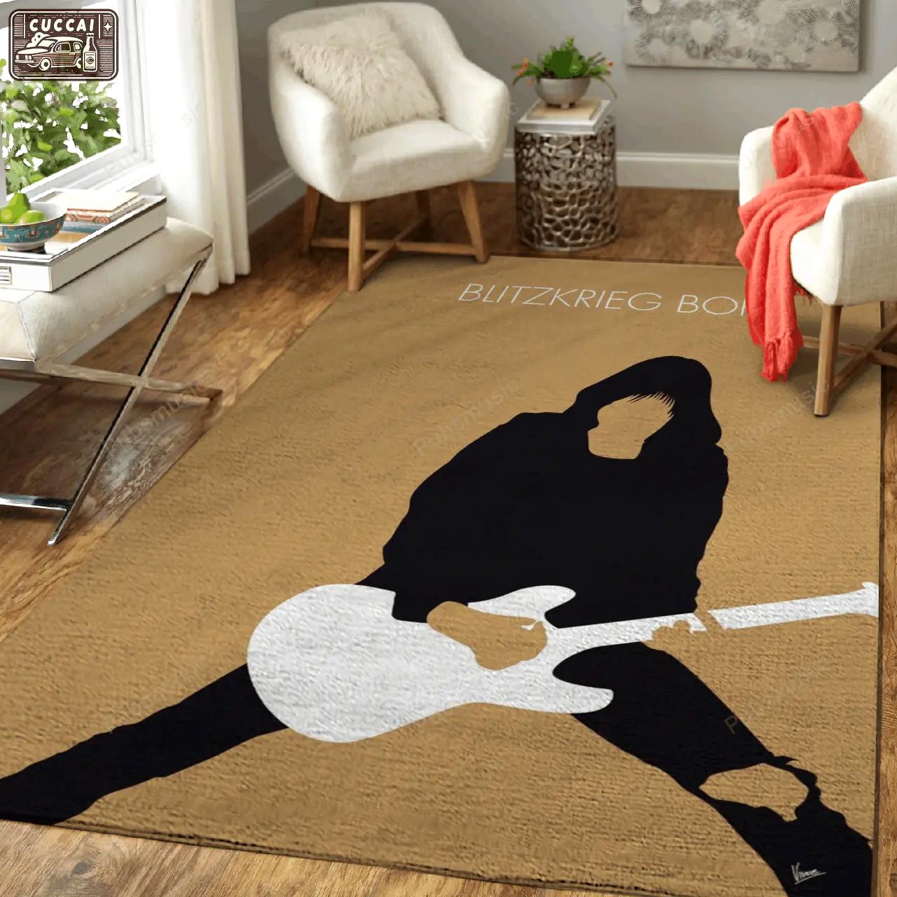 No020 my ramones minimal music artwork minimal music artworks art for fans area rug living room carpet rug regtangle carpet floor decor home decor Rectangle Rug