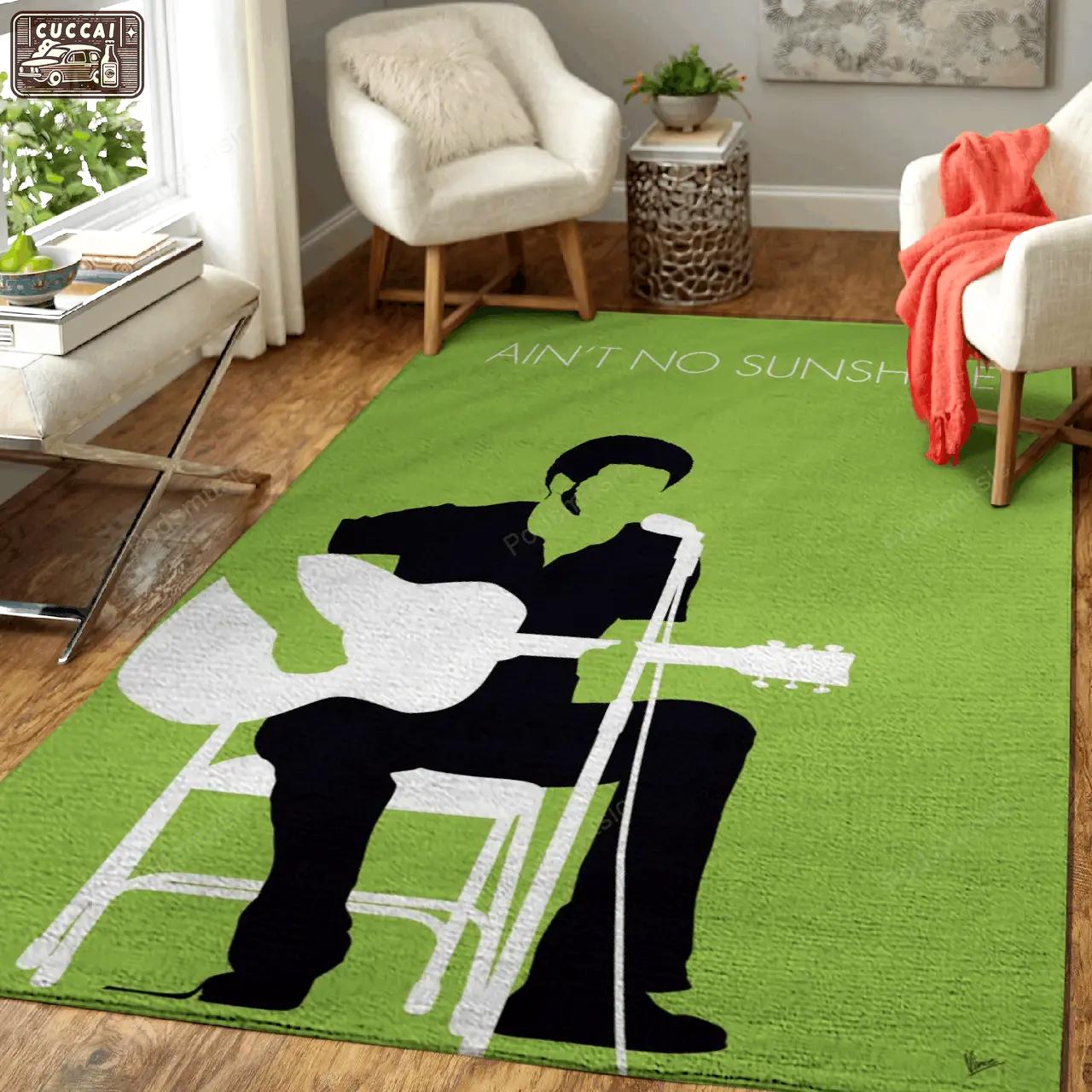 No156 my bill withers minimal music artwork minimal music artworks art for fans area rug living room carpet rug regtangle decor home decor Rectangle Rug