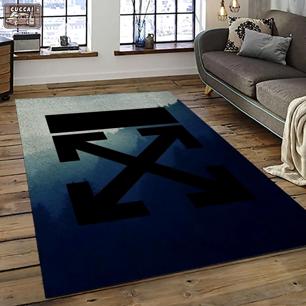 Off white fashion carpet rectangle area rug for living room bedroom decor owt25 Rectangle Rug