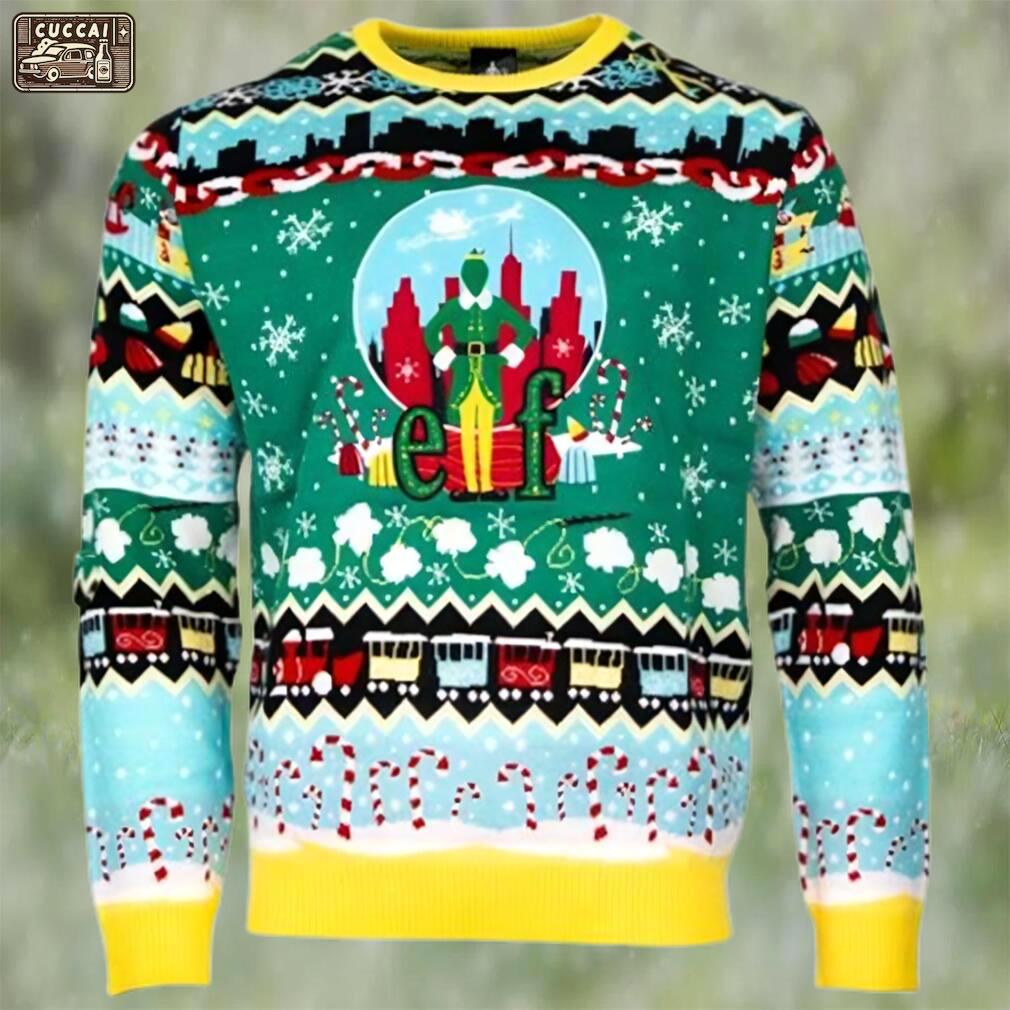 Official funny elf ugly christmas sweater Christmas Ugly Sweater