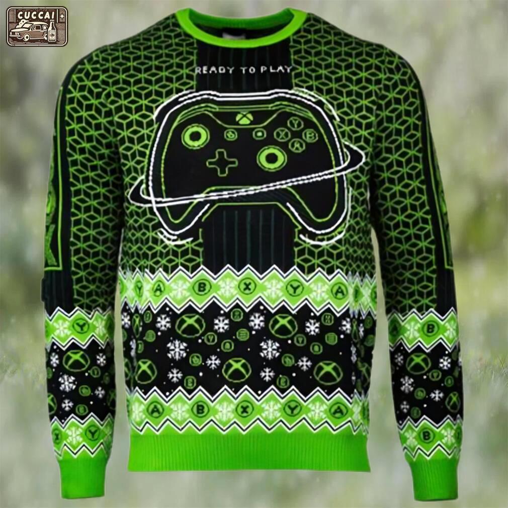 Official xbox ready to play ugly christmas sweater Christmas Ugly Sweater