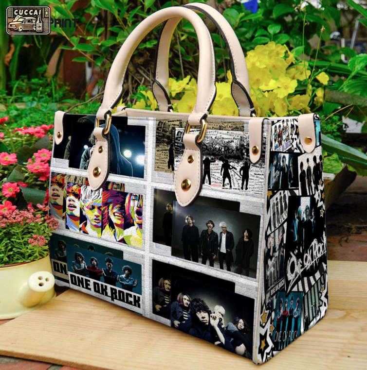 One ok rock leather handbag gift for women 2677 Women Leather Hand Bag
