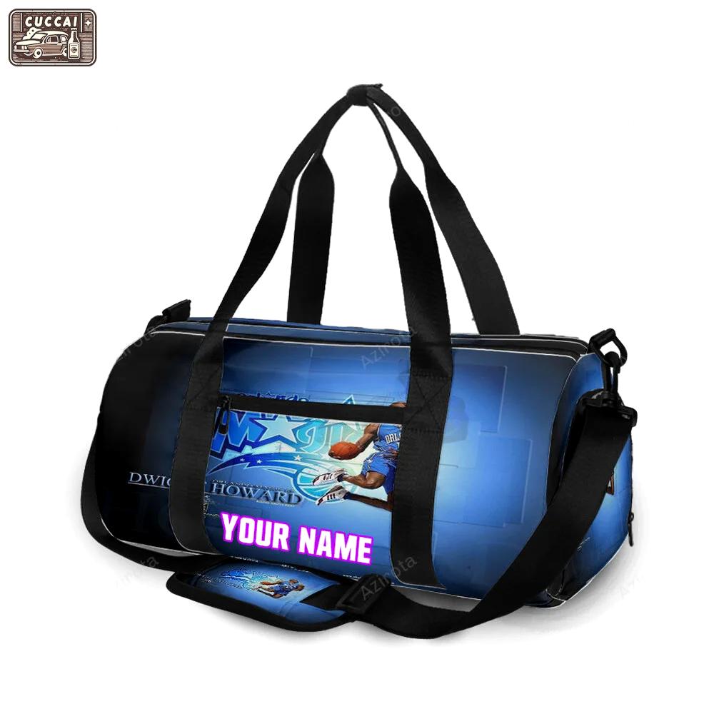 Orlando magic dwight howard2 personalized name travel bag gym bag 305 Travel Bag