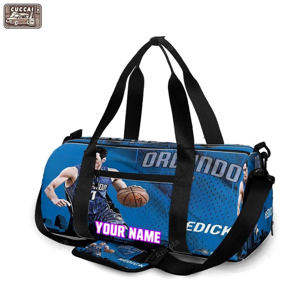 Orlando magic jj redick1 personalized name travel bag gym bag 977 Travel Bag