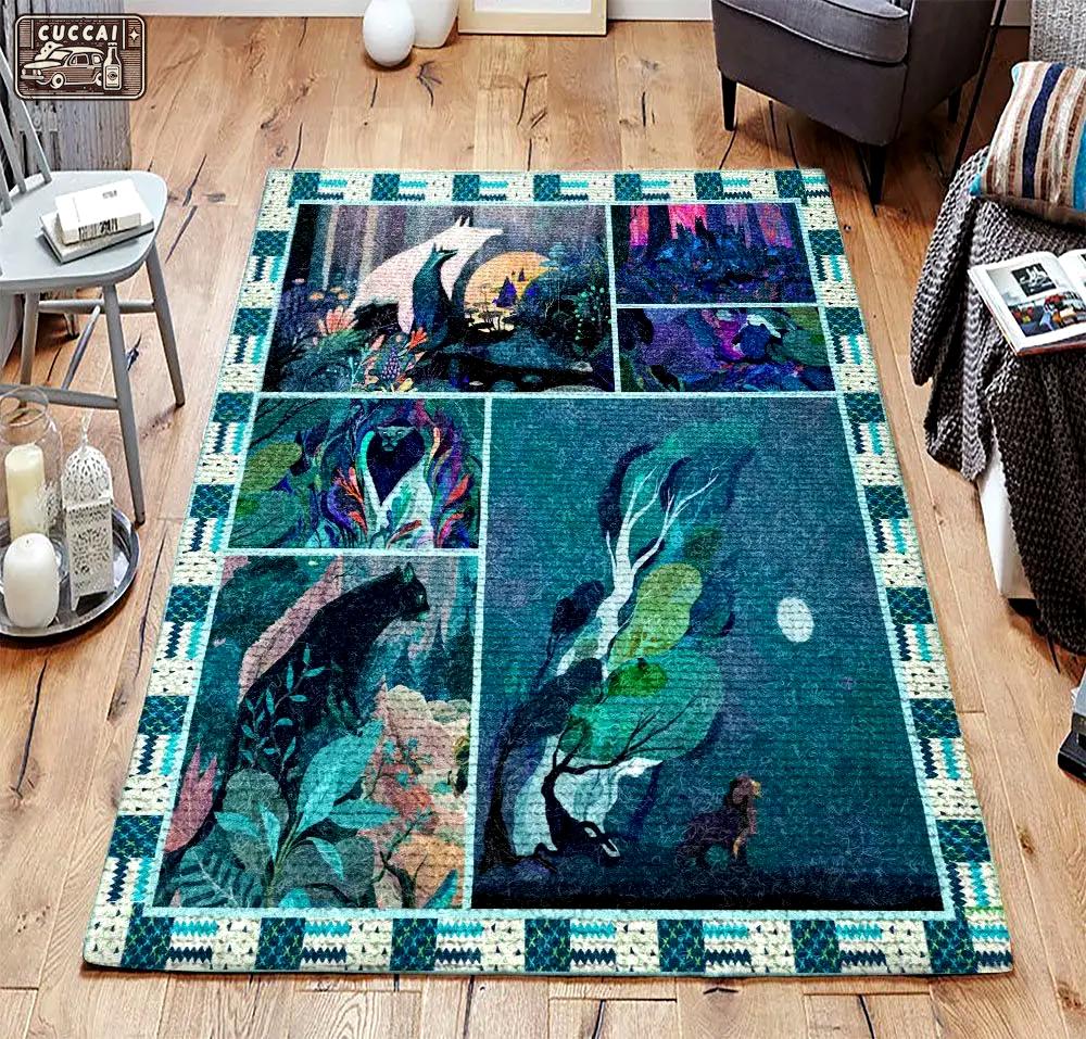 Owl 4 dhccna1109 rug living room rug home decor Rectangle Rug