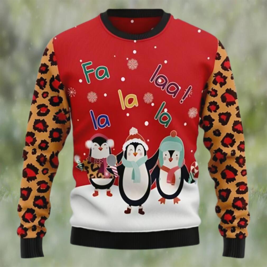 Penguin christmas song cute penguin ugly christmas sweater Christmas Ugly Sweater