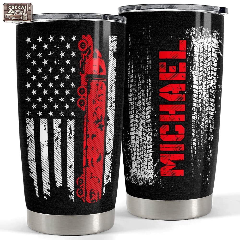 Personalized truck driver tumbler gift for man truckman best gift Personalized Tumbler