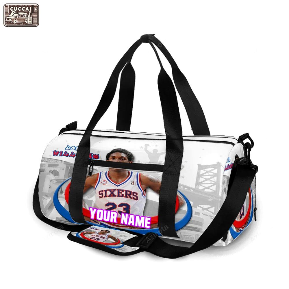 Philadelphia 76ers louis williams personalized name travel bag gym bag 2240 Travel Bag