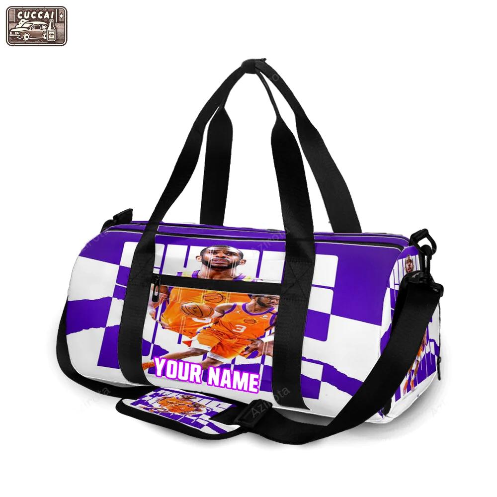 Phoenix suns chris paul v7 personalized name travel bag gym bag 2176 Travel Bag