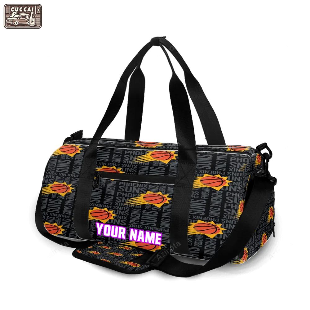 Phoenix suns emblem v2 personalized name travel bag gym bag 2233 Travel Bag