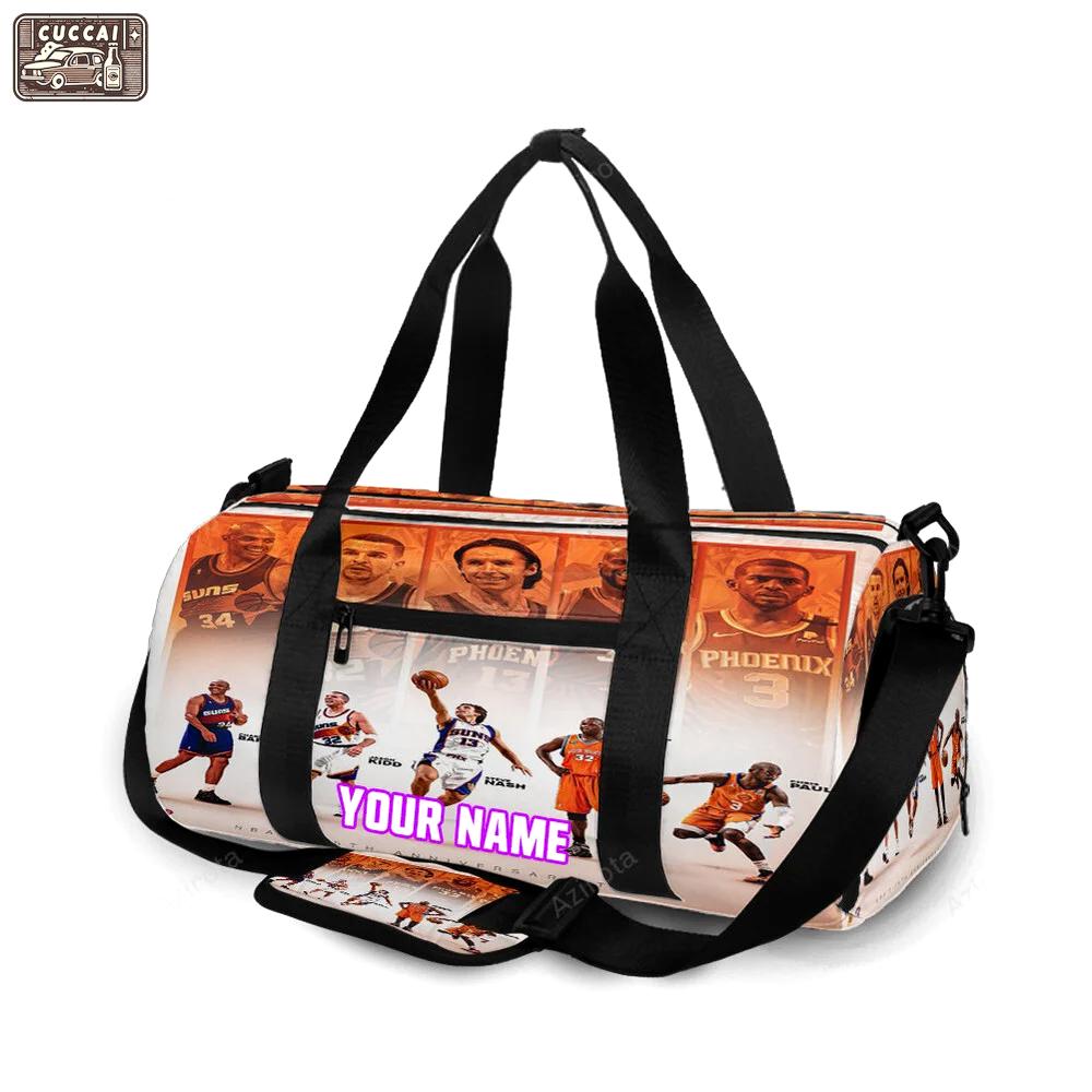 Phoenix suns team v6 personalized name travel bag gym bag 2242 Travel Bag