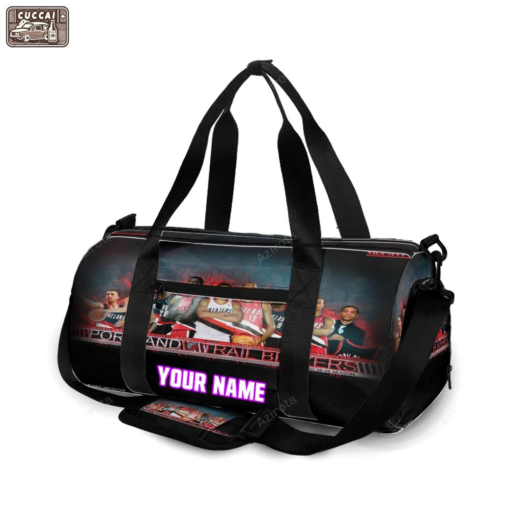 Portland trail blazers all players1 personalized name travel bag gym bag 2387 Travel Bag