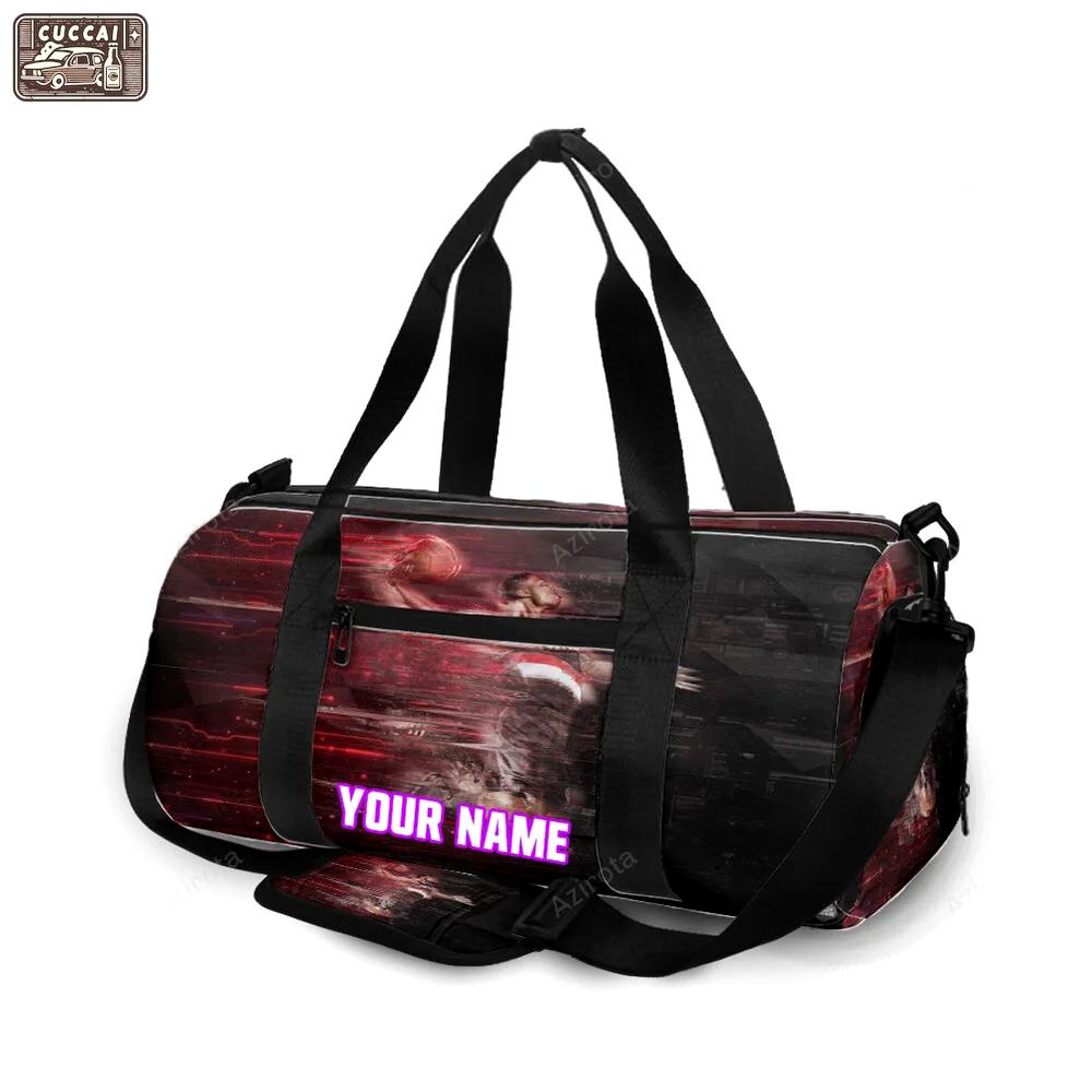 Portland trail blazers damian lillard3 personalized name travel bag gym bag 2315 Travel Bag