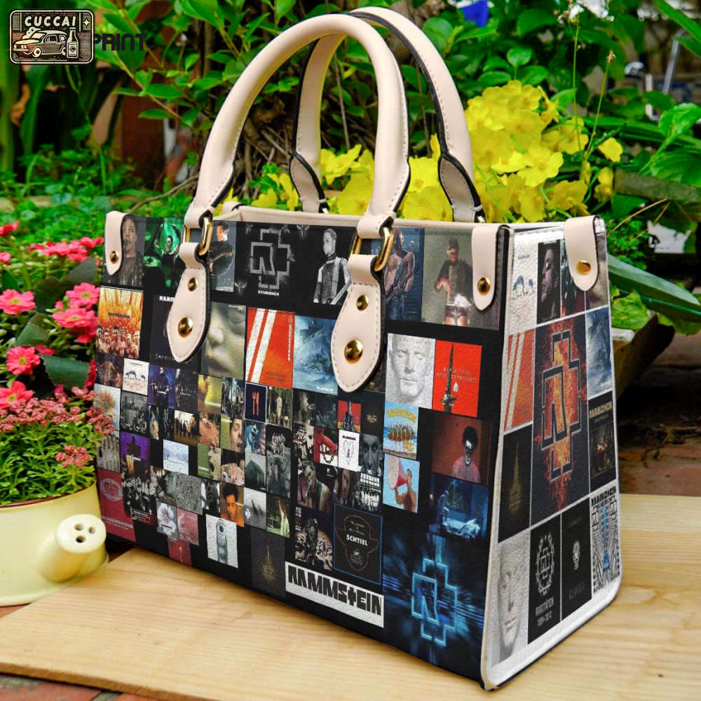 Rammstein 1 leather handbag gift for women 367 Women Leather Hand Bag
