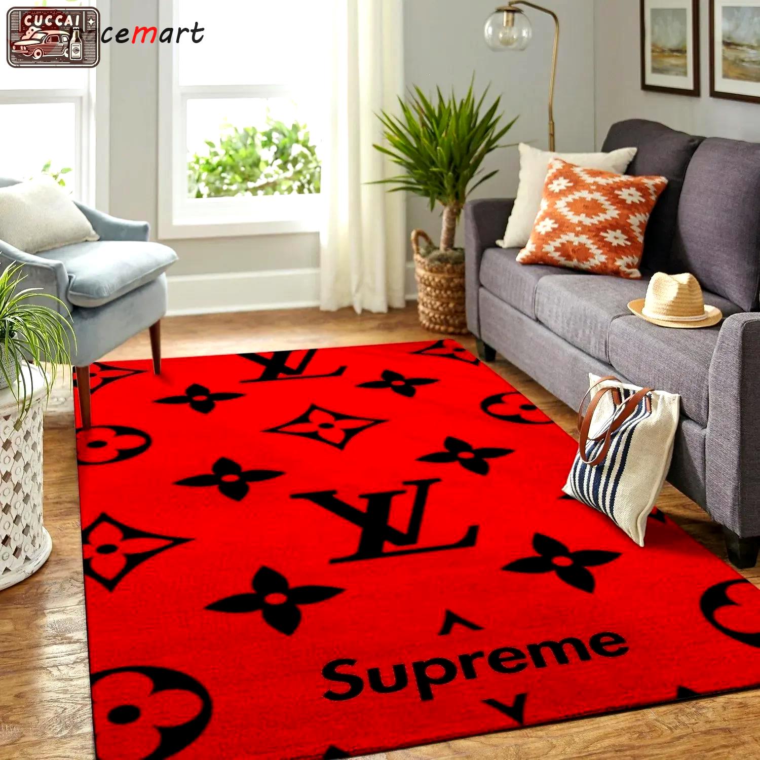 Rugs in living room and bedroom - Amazon louis vuitton supreme living room area no1899 rug - rugs Rectangle Rug