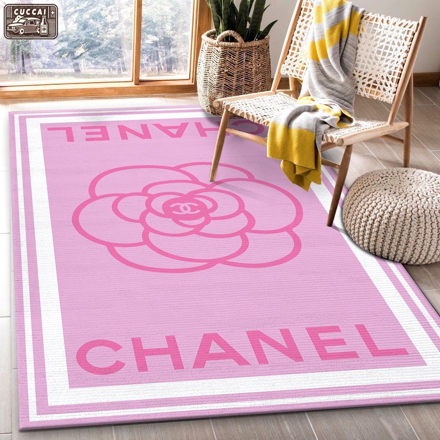 Rugs in living room and bedroom - Chanel pinky fashion luxury brand rug carpet for living room bedroom carpet floor mats keep warm in winter mat Rectangle Rug