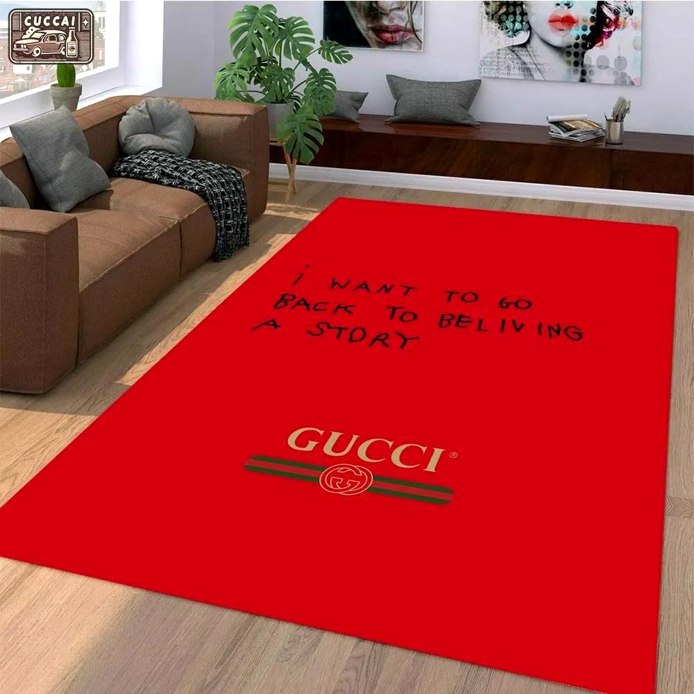 Rugs in living room and bedroom - Gucci red luxury area rug for living room bedroom carpet home decorations mat type 01 Rectangle Rug