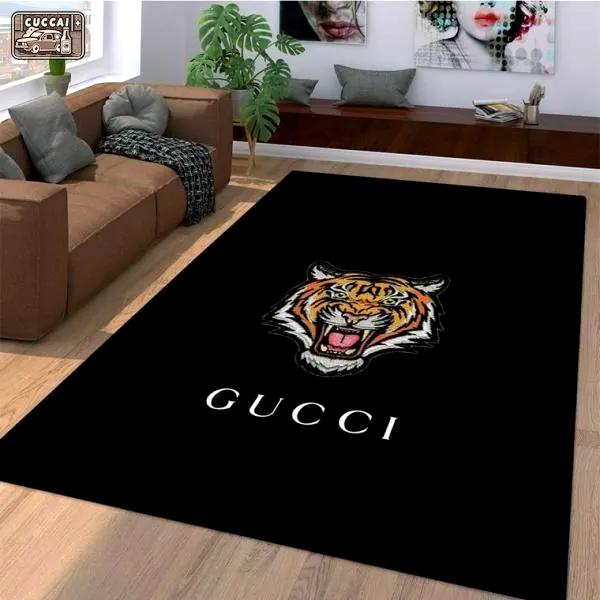 Rugs in living room and bedroom - Gucci tiger luxury area rug 02 for living room bedroom carpet floor mats keep warm in winter mat Rectangle Rug