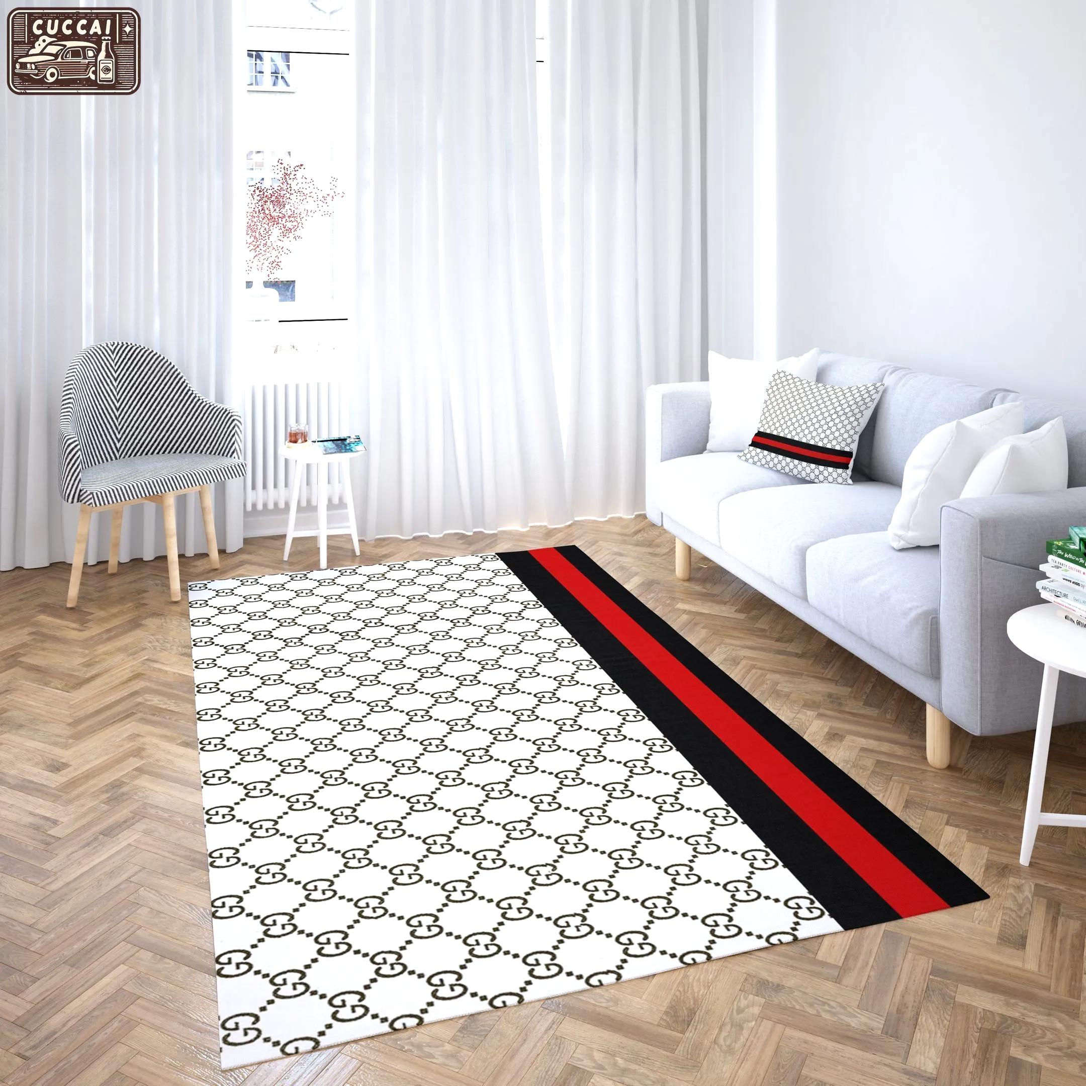 Rugs in living room and bedroom - Gucci white luxury area rug 08 for living room bedroom carpet floor mats keep warm in winter mat Rectangle Rug