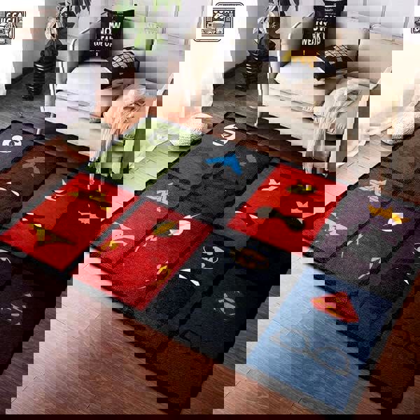 Rugs in living room and bedroom bm livingroom rug decor Rectangle Rug