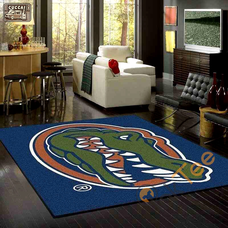 Rugs in living room and bedroom florida gators Rectangle Rug