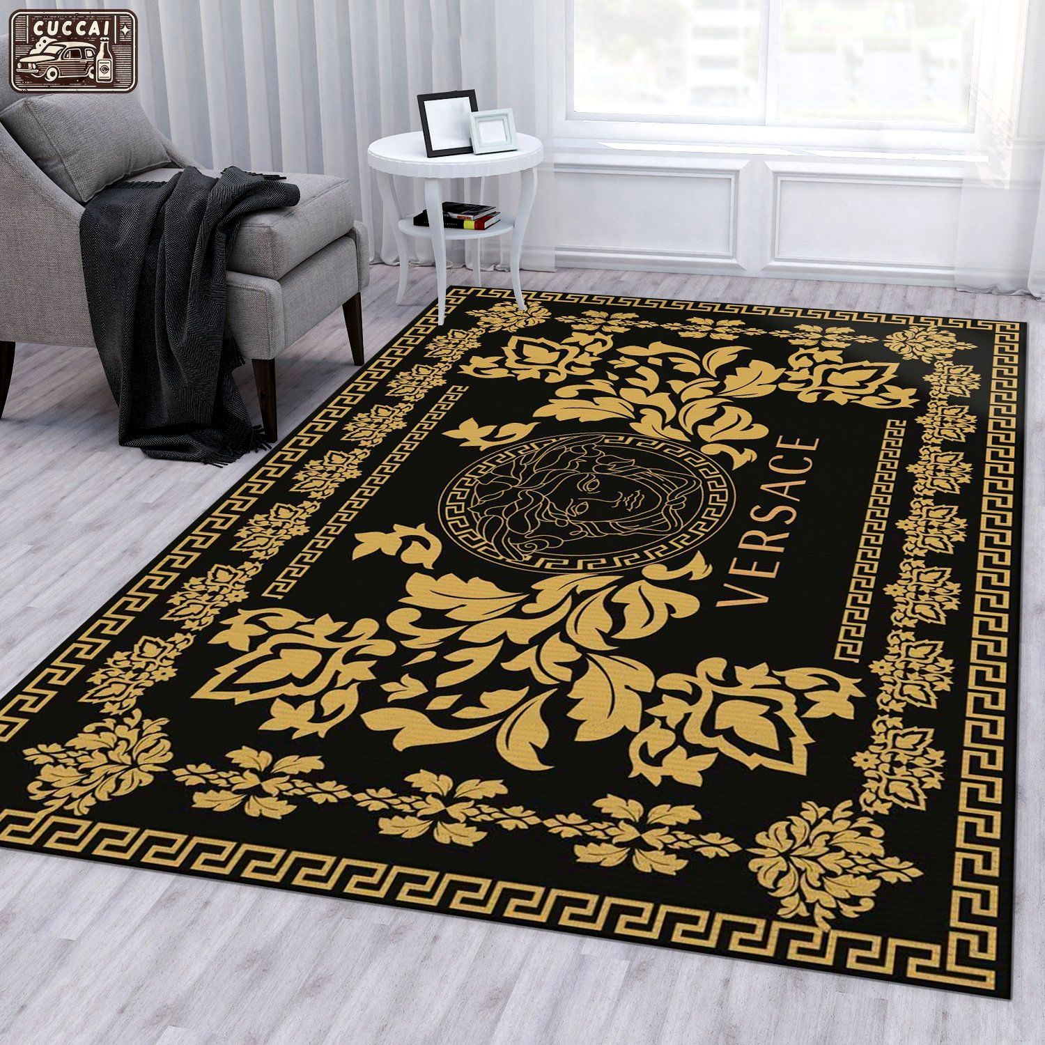 Rugs in living room and bedroom versace v2 rugs hot 2023 living room rugs family decor 17866 Rectangle Rug