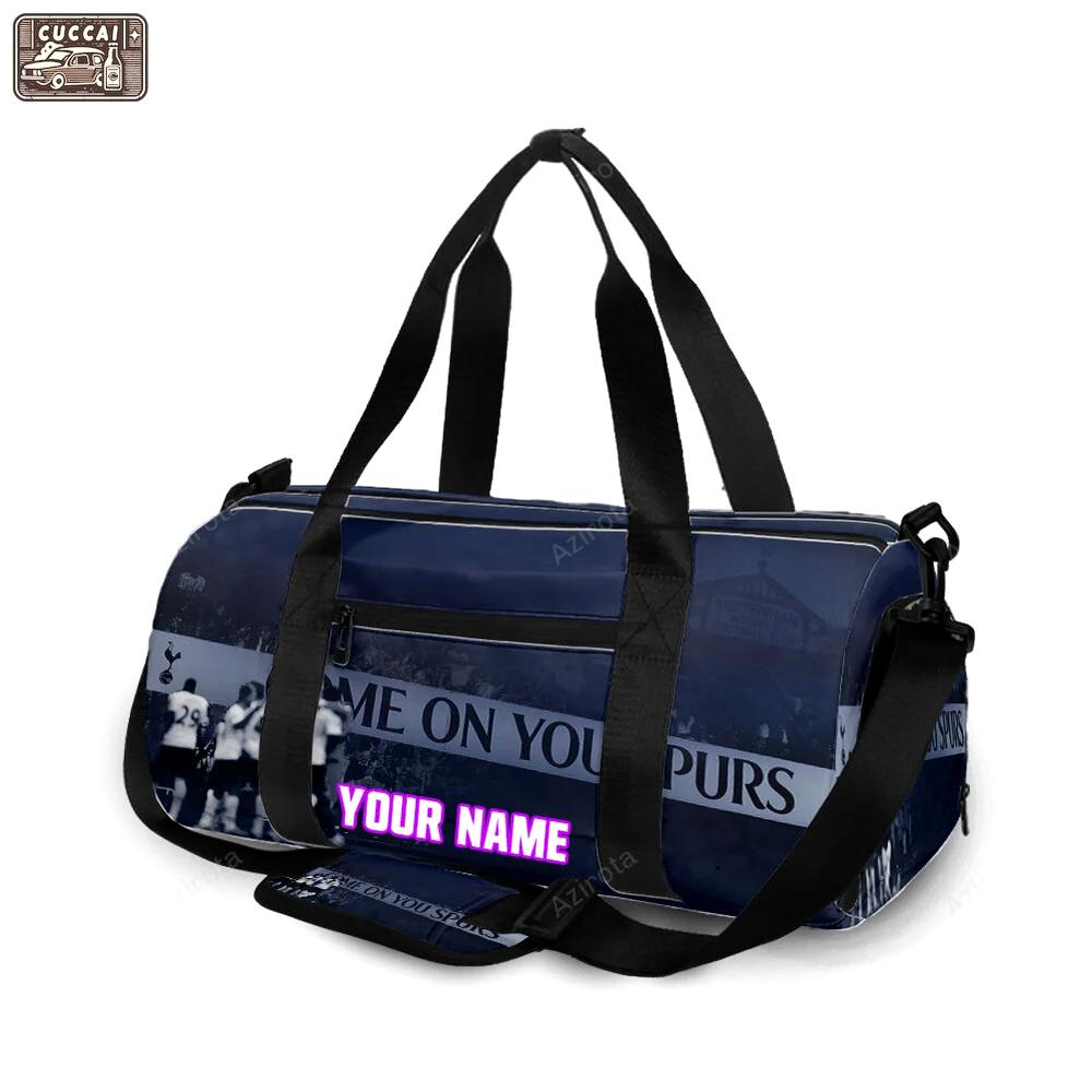 San antonio spurs come on you spurs personalized name travel bag gym bag 2267 Travel Bag