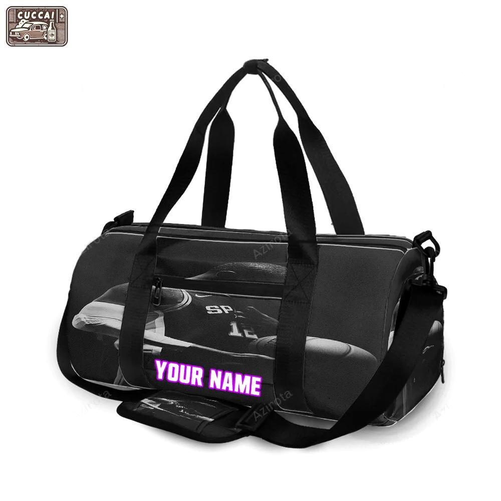San antonio spurs lamarcus aldridge1 personalized name travel bag gym bag 2370 Travel Bag