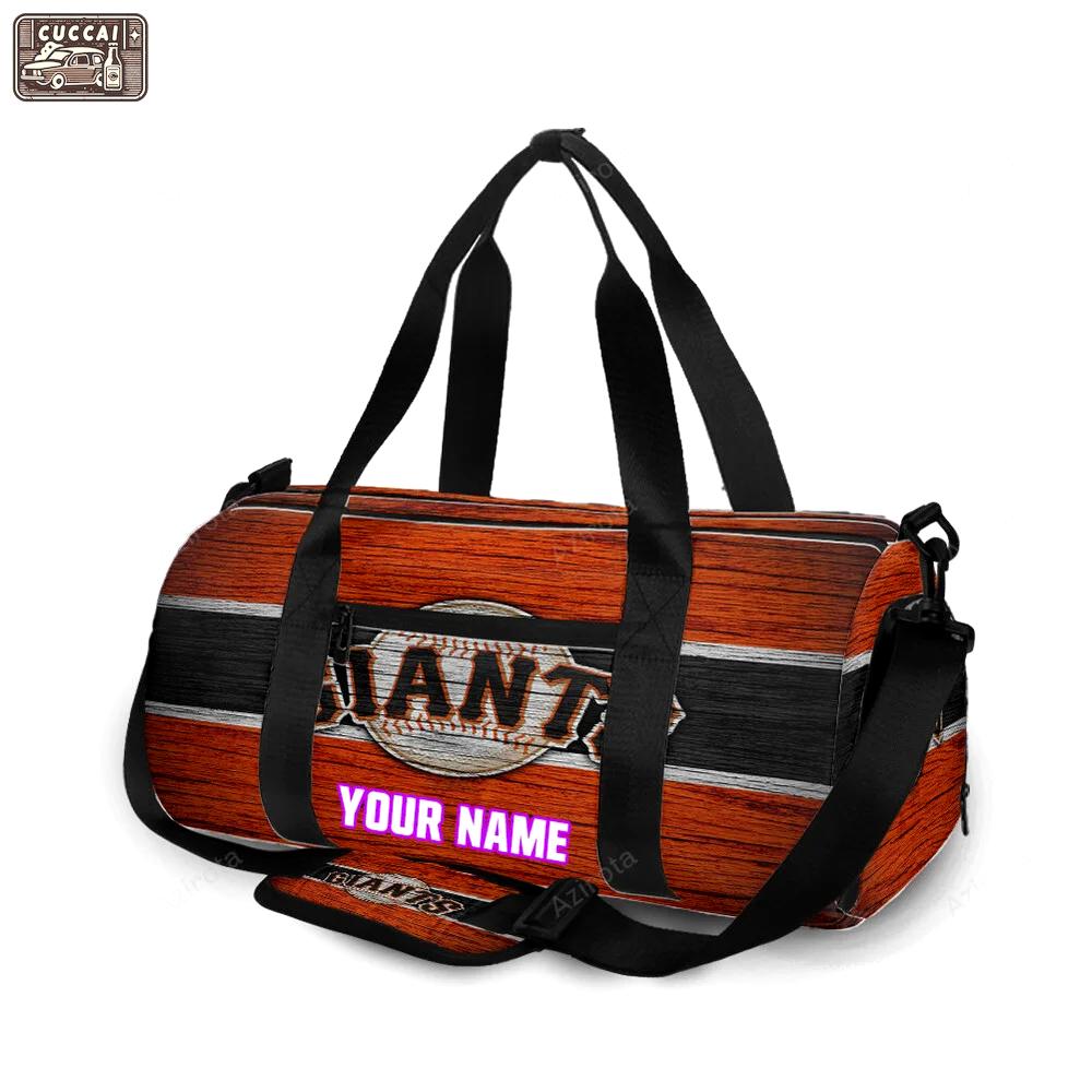 San francisco giants art 24 personalized name travel bag gym bag 2452 Travel Bag