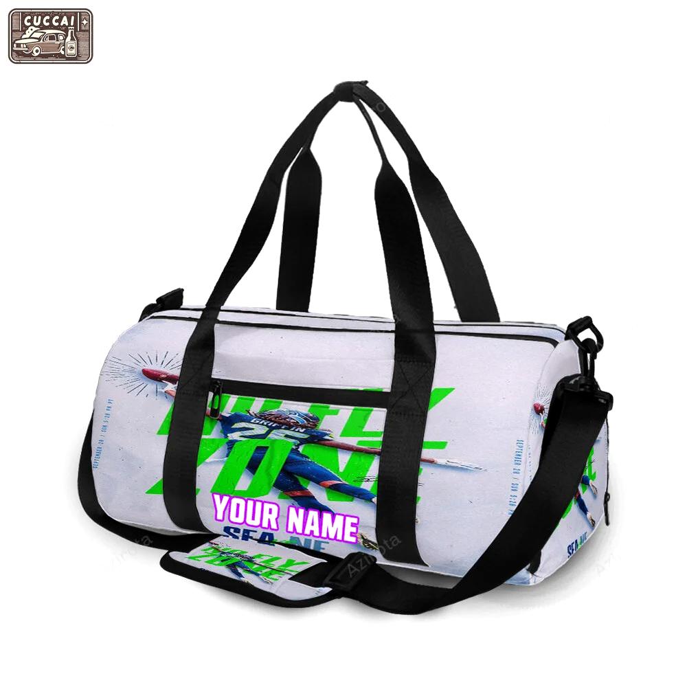 Seattle seahawks shaquem griffin1 personalized name travel bag gym bag 1323 Travel Bag