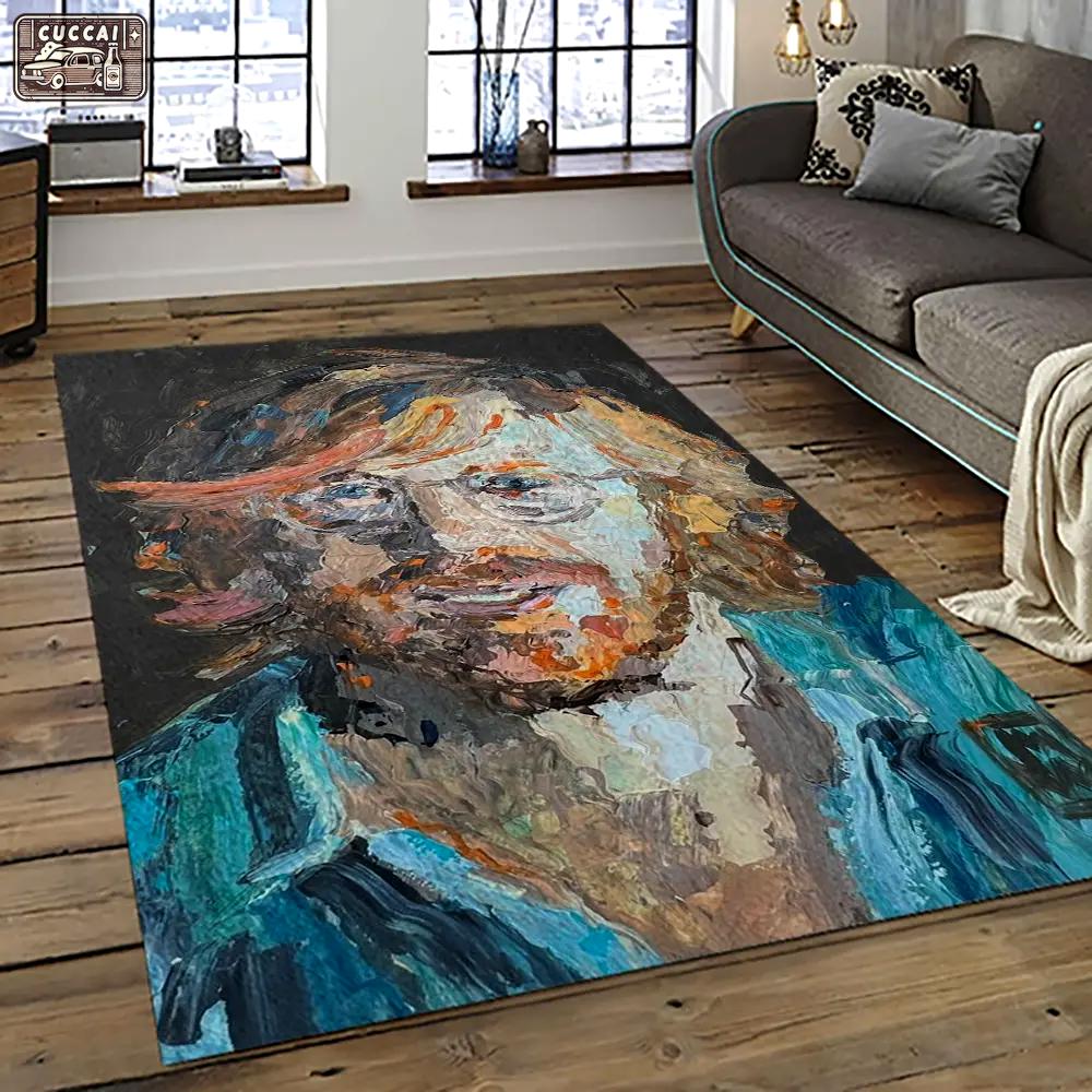 Singer trey anastasio music concert music carpet rectangle area rug ta14 Rectangle Rug